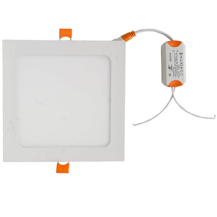 6 Watt LED Side Green Square Panel Light Ceiling 3D Effect Lighting