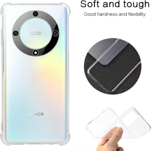 Honor X9A Magic 5 Lite Integration Camera Protection, Crystal Clear Transparent Cover Case