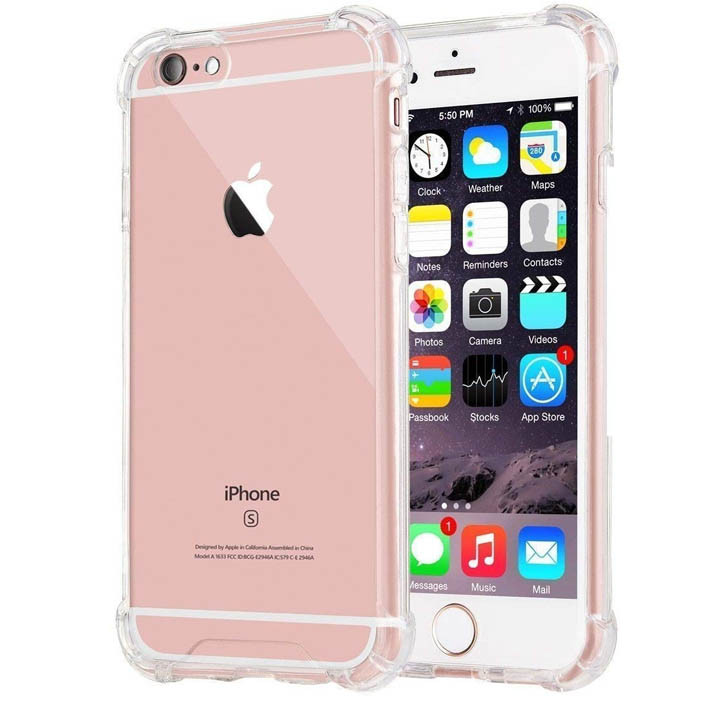 Iphone 6Plus-6S Plus Integration Camera Protection, Crystal Clear Transparent Cover Case