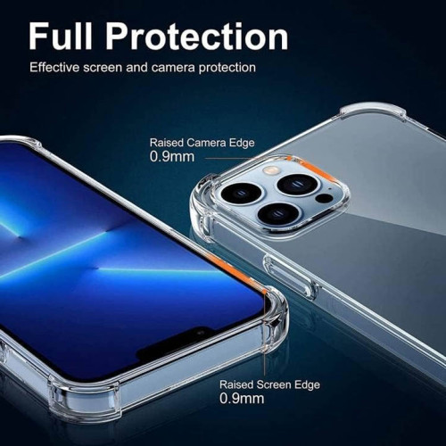 Iphone IP 13 Pro Integration Camera Protection, Crystal Clear Transparent Cover Case