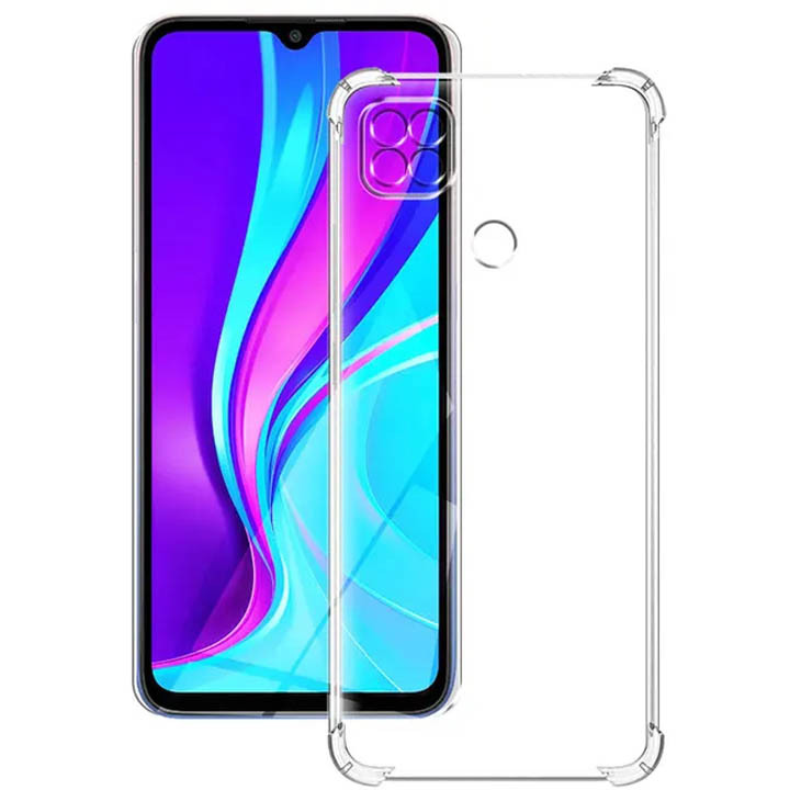 Redmi Note 9C-9-9C Nfc-Redmi Poco C3 Poco C31-Redmi 10A Integration Camera Protection, Crystal Clear Transparent Cover Case