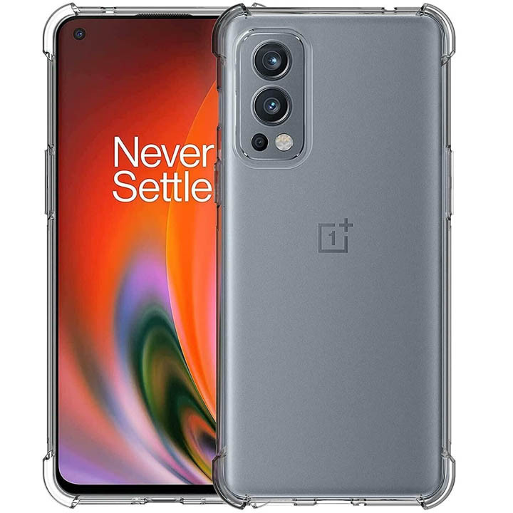 Oneplus Nord 2 5G Integration Camera Protection, Crystal Clear Transparent Cover Case