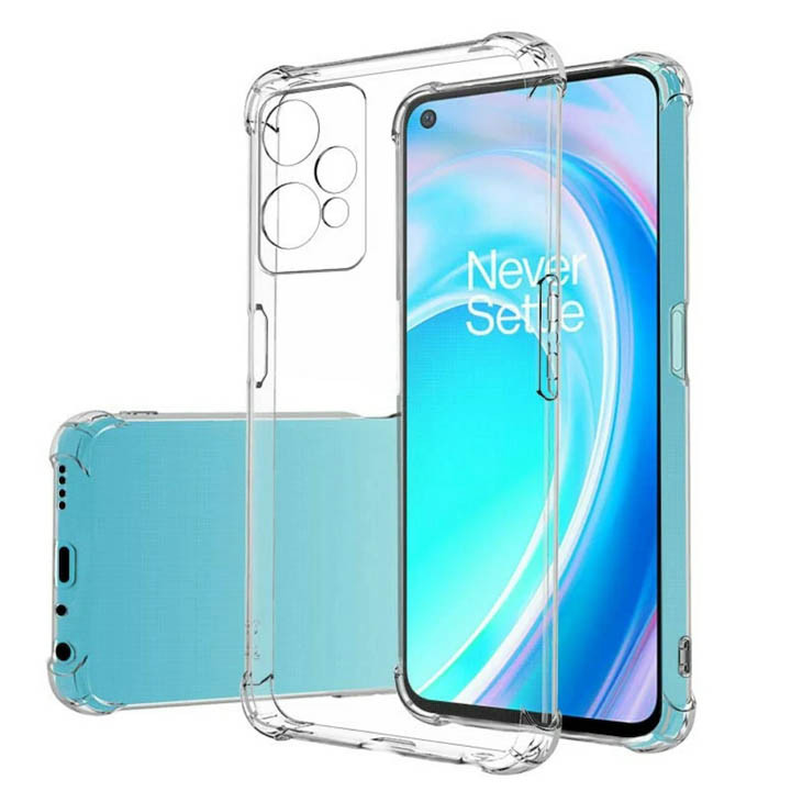 Oneplus Nord 2 Lite 5G Integration Camera Protection, Crystal Clear Transparent Cover Case