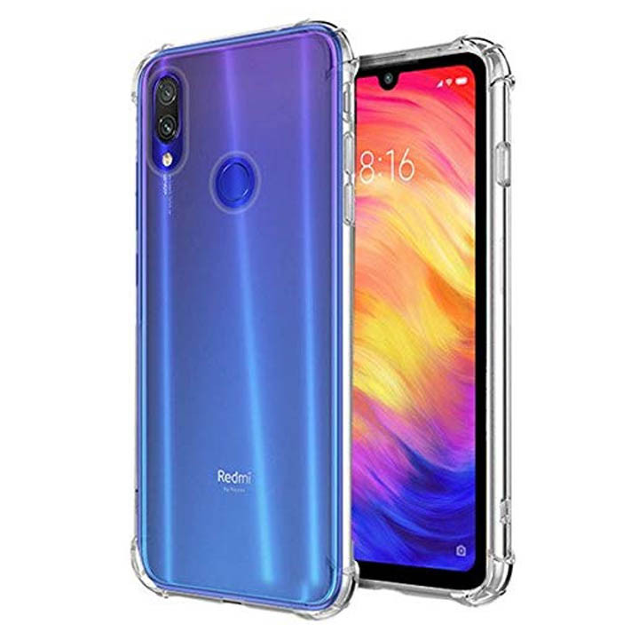 Redmi Note 7-Note 7 Pro Integration Camera Protection, Crystal Clear Transparent Cover Case