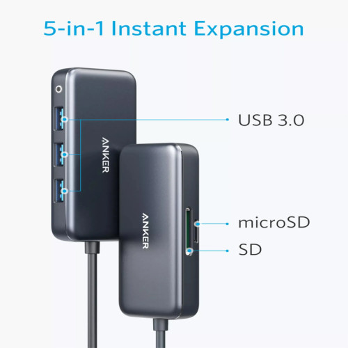 Anker Premium 5-in-1 USB-C Hub