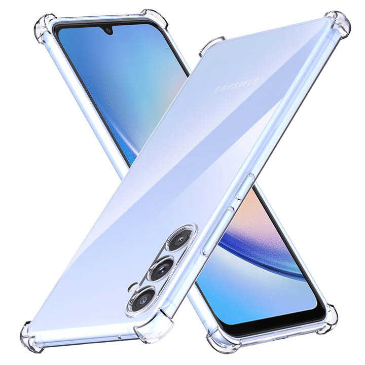 Samsung Galaxy A34 5G Integration Camera Protection, Crystal Clear Transparent Cover Case