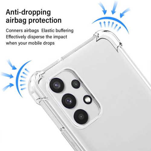 Samsung Galaxy A53 5G Integration Camera Protection, Crystal Clear Transparent Cover Case