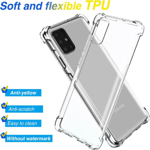 Samsung Galaxy A81-M60S Note 10 Lite Integration Camera Protection, Crystal Clear Transparent Cover Case