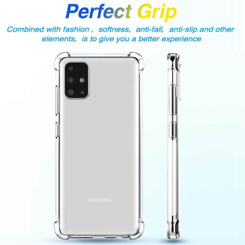 Samsung Galaxy A81-M60S Note 10 Lite Integration Camera Protection, Crystal Clear Transparent Cover Case