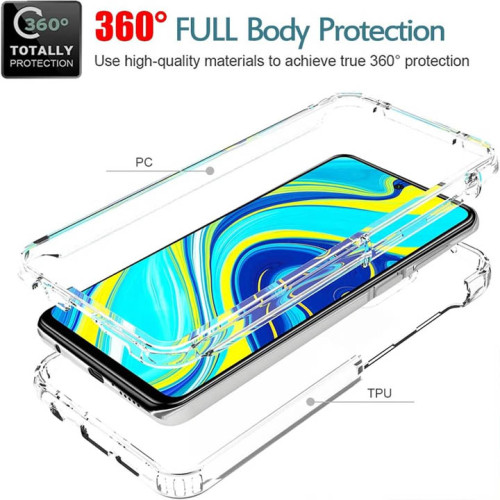 Samsung Galaxy Note 10 Lite 4G HM Note 9S-Note 9 Pro Note 9 Pro Max-Poco M2 Pro GW Integration Camera Protection, Crystal Clear Transparent Cover Case