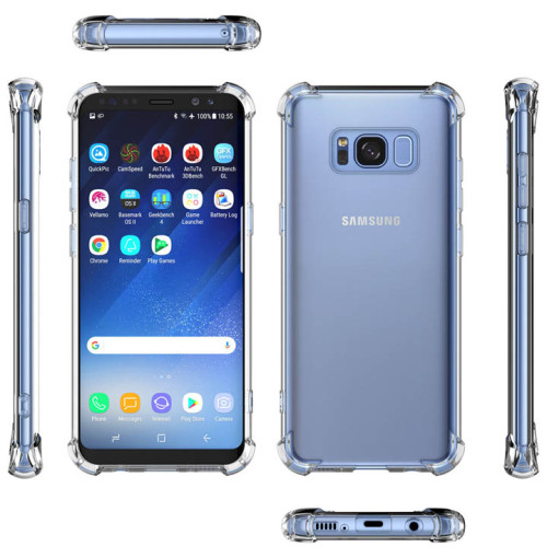 Samsung Galaxy S8-S8 Plus Integration Camera Protection, Crystal Clear Transparent Cover Case