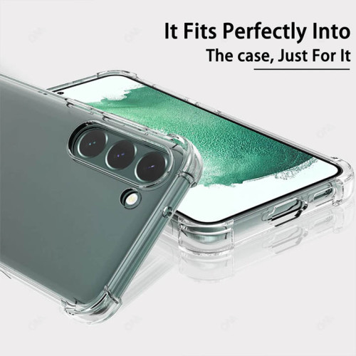 Samsung Galaxy S23 Integration Camera Protection, Crystal Clear Transparent Cover Case