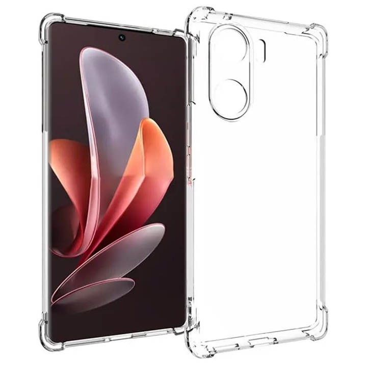 Vivo V29e Integration Camera Protection, Crystal Clear Transparent Cover Case