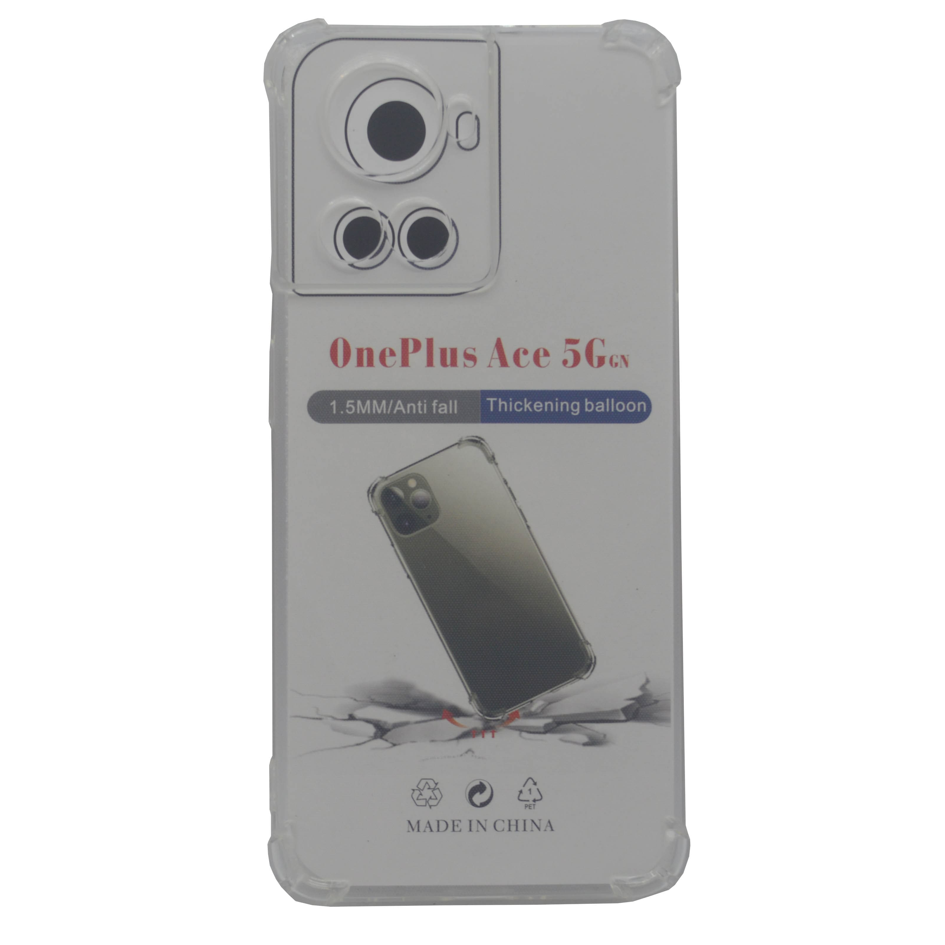 One Plus Ace 5G Integration Camera Protection, Crystal Clear Transparent Cover Case