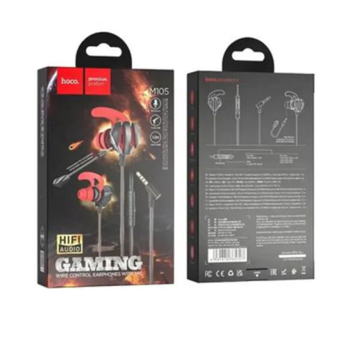 Hoco M105 E-Sport In-Ear Wired Gaming Headphone With Microphone