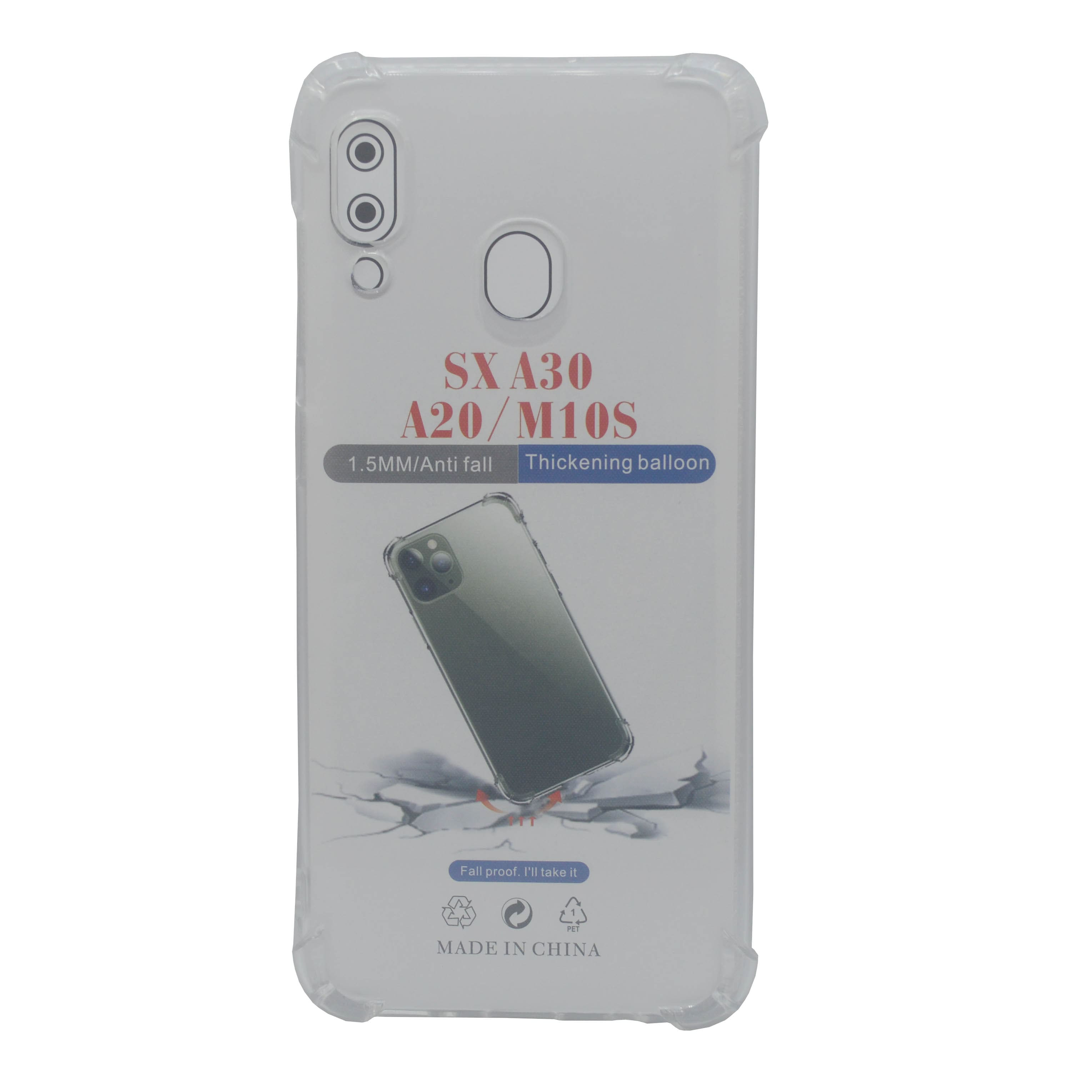 Samsung Galaxy A30 A20-M10S Integration Camera Protection, Crystal Clear Transparent Cover Case