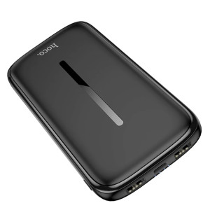 Power bank J92 Path wireless charging + built-in cables 10000mAh - HOCO