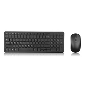 GKM520 Wireless Keyboard And Mouse Set Box,  2.4G Ultra-thin Fashion Design, Suitable For Windows, Computers, Desktop, Laptops