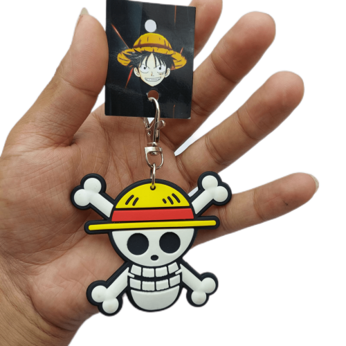 Skull Luffy Multicolored 3D Rubber Keyring