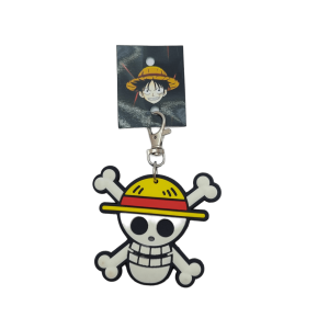 Skull Luffy Multicolored 3D Rubber Keyring