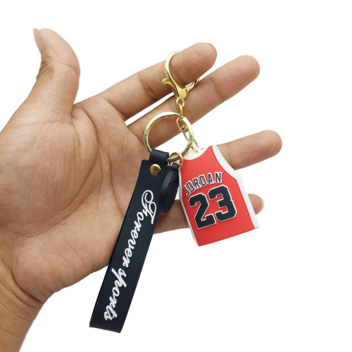 Bulls/Jordan Printed 3D Rubber Keyring