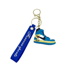 Jordan Shoe Design Good Quality Rubber Keyring