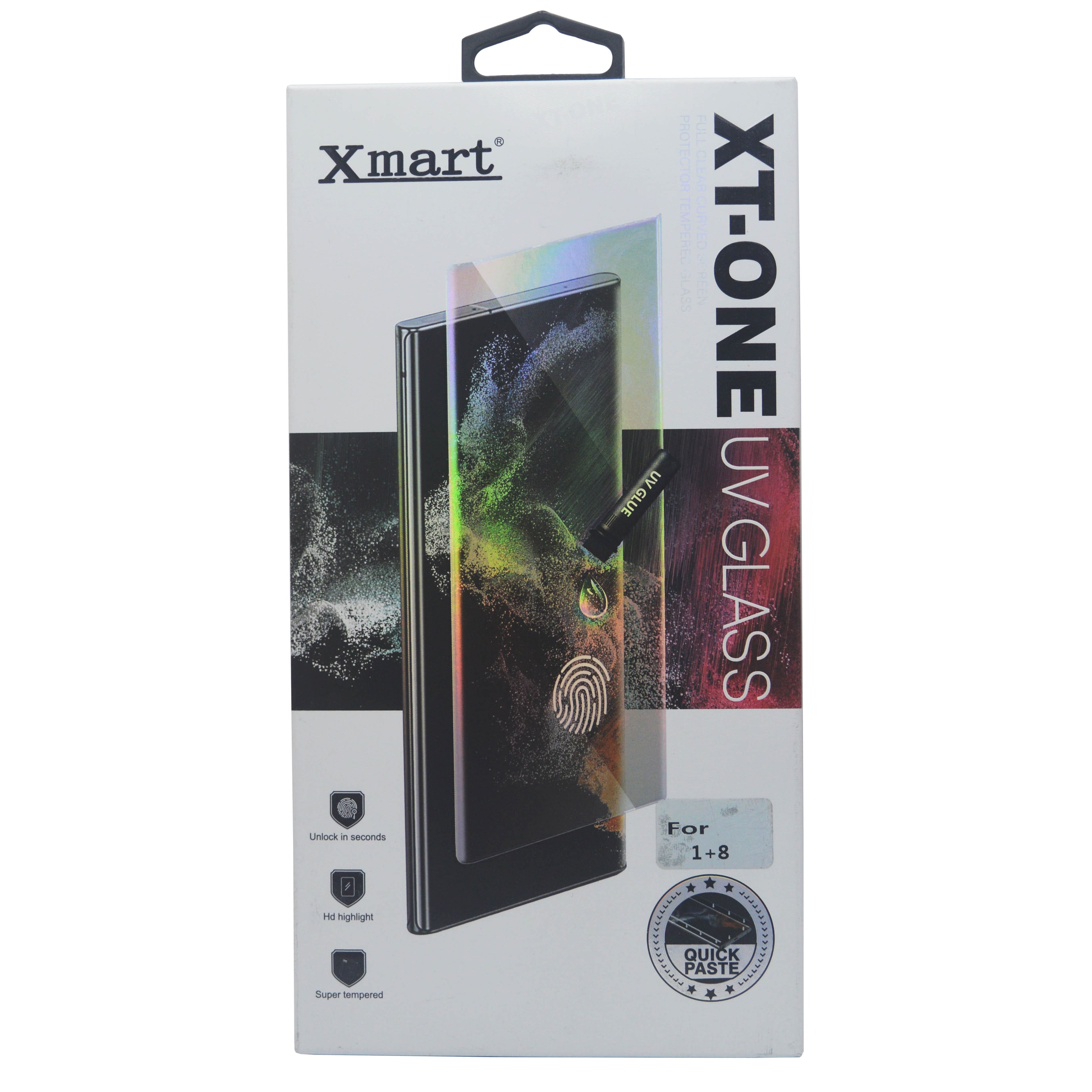 Xmart XT One UV Tempered Glass For OnePlus 8