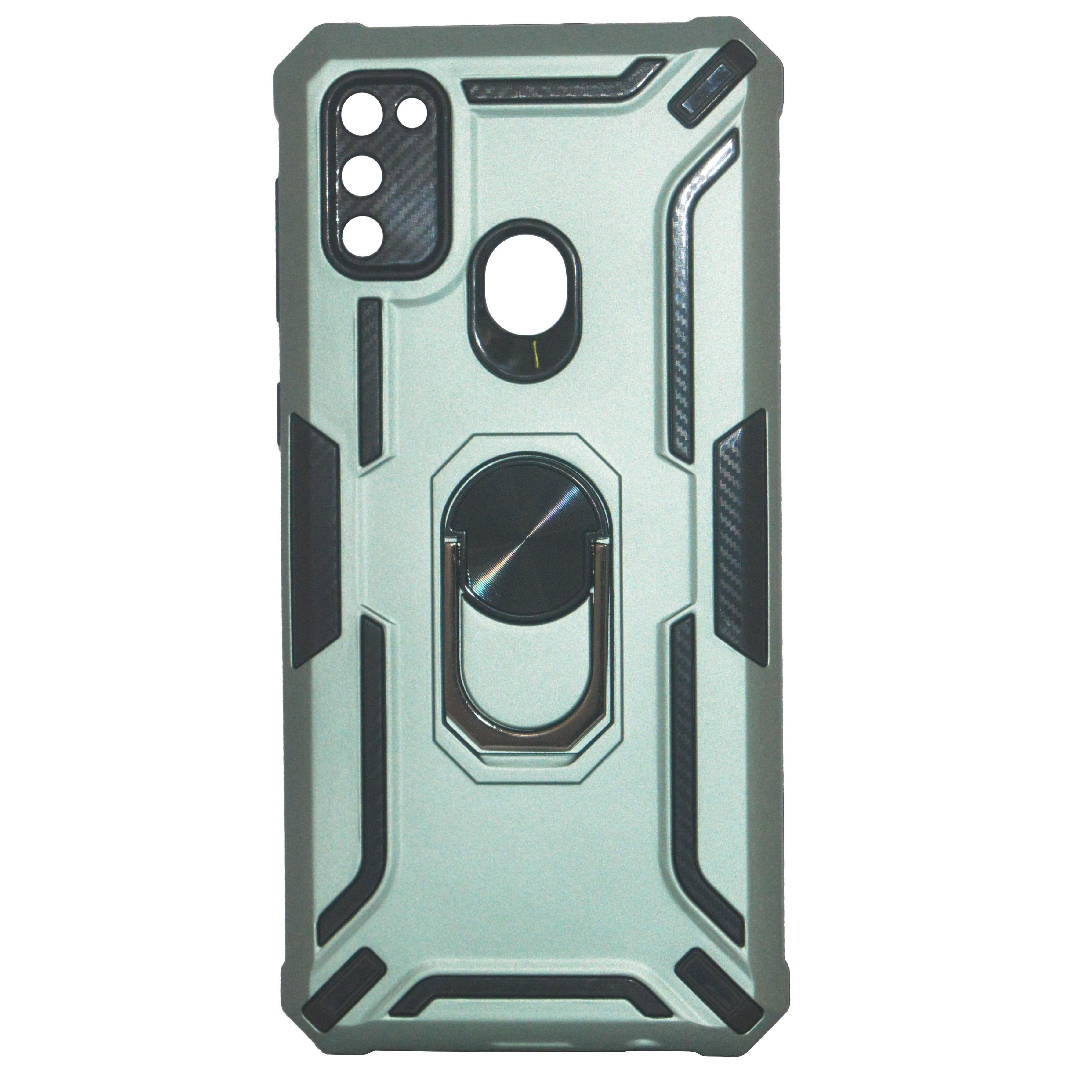 Samsung Galaxy M21-M30S Armor Integration Camera protection, Support Magnetic Car Mounts, Stylish Dual Layer Hard PC Back Cover