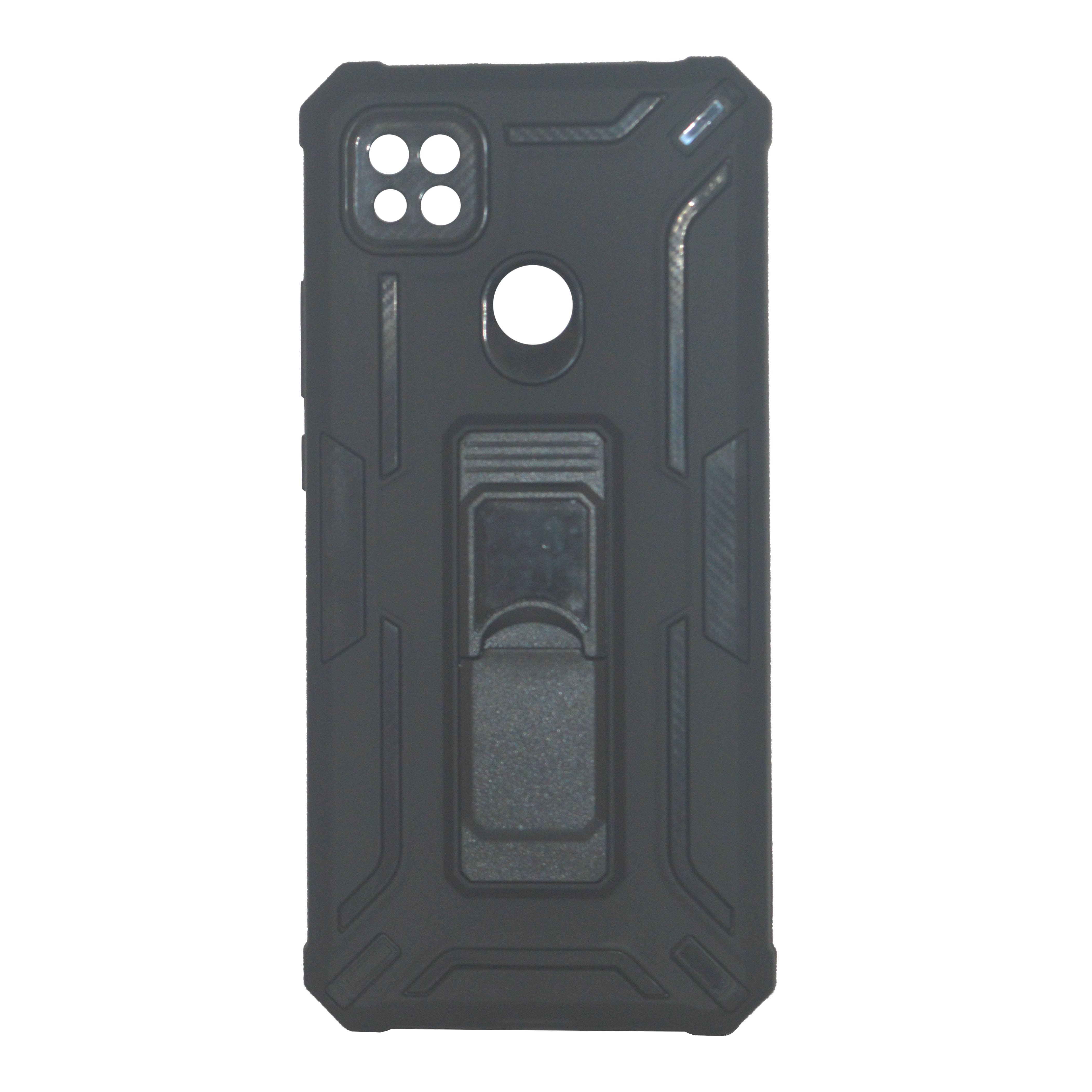 Redmi 9C Power  Armor Integration Camera protection, Support Magnetic Car Mounts, Stylish Dual Layer Hard PC Back Cover