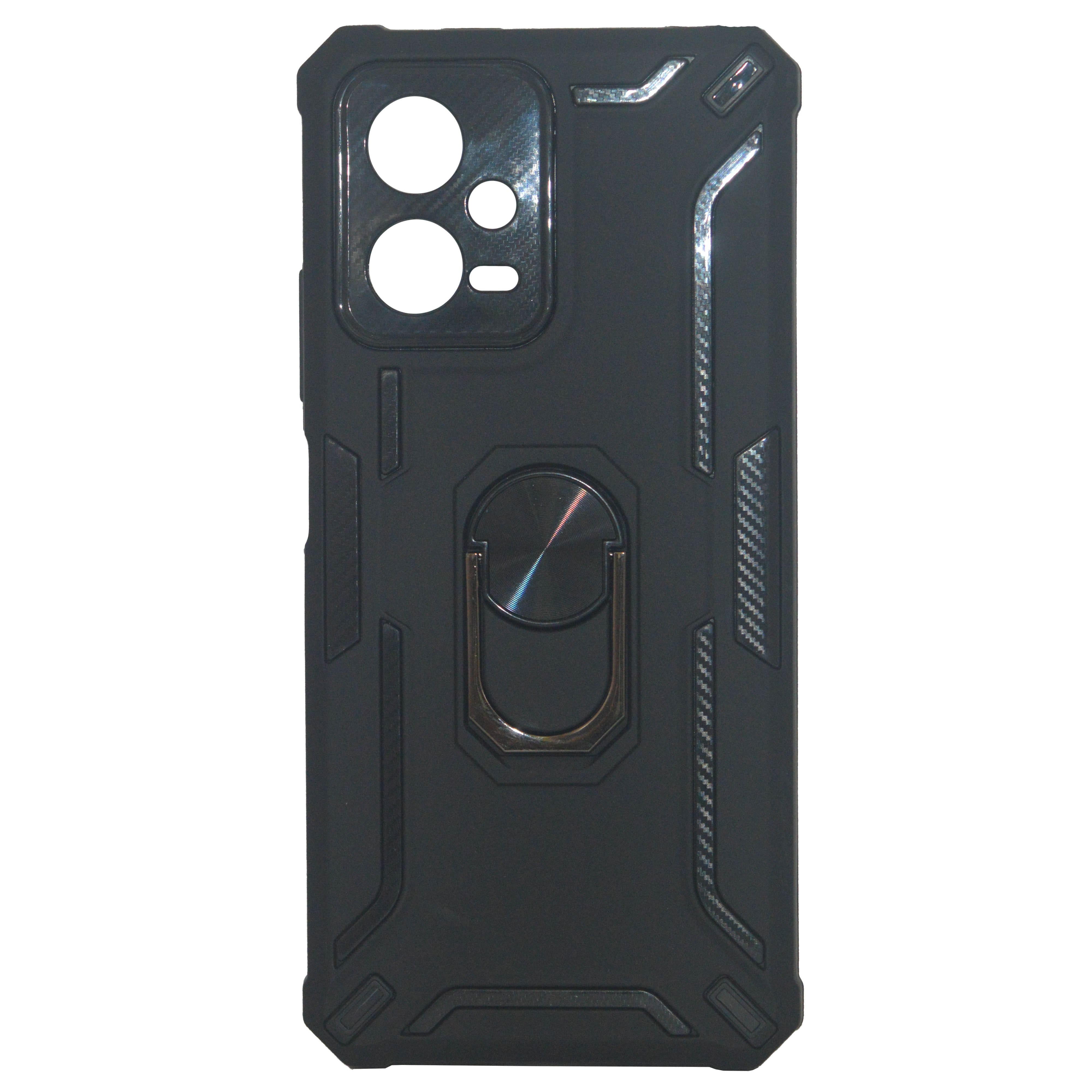 Redmi 12 5G Armor Integration Camera protection, Support Magnetic Car Mounts, Stylish Dual Layer Hard PC Back Cover