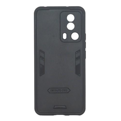 Redmi 13 Lite Armor Integration Camera protection, Support Magnetic Car Mounts, Stylish Dual Layer Hard PC Back Cover