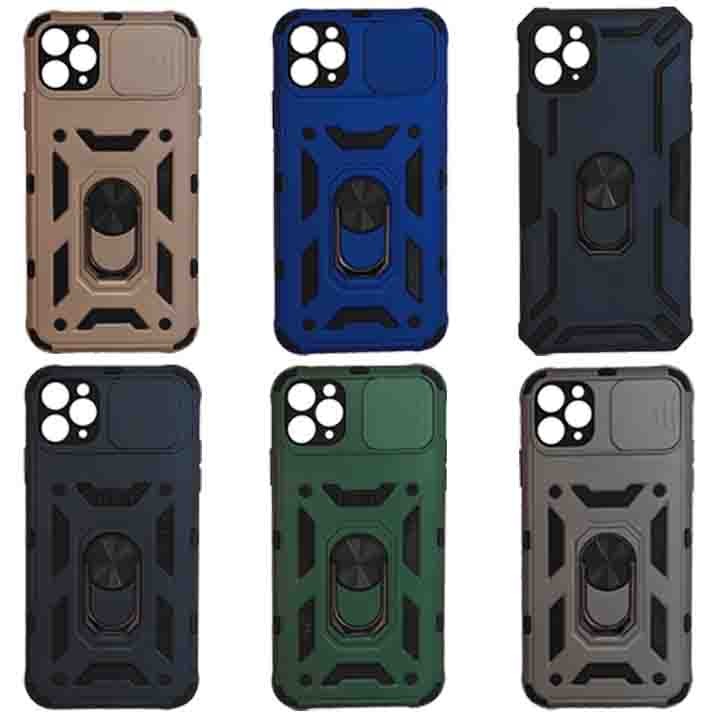 Iphone 11 Pro Max Armor Integration Camera protection, Support Magnetic Car Mounts, Stylish Dual Layer Hard PC Back Cover