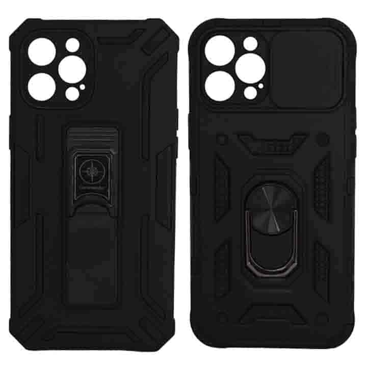 Iphone 12 Pro Max Armor Integration Camera protection, Support Magnetic Car Mounts, Stylish Dual Layer Hard PC Back Cover