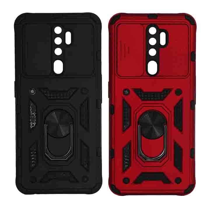 Oppo A9 2020 Armor Integration Camera protection, Support Magnetic Car Mounts, Stylish Dual Layer Hard PC Back Cover