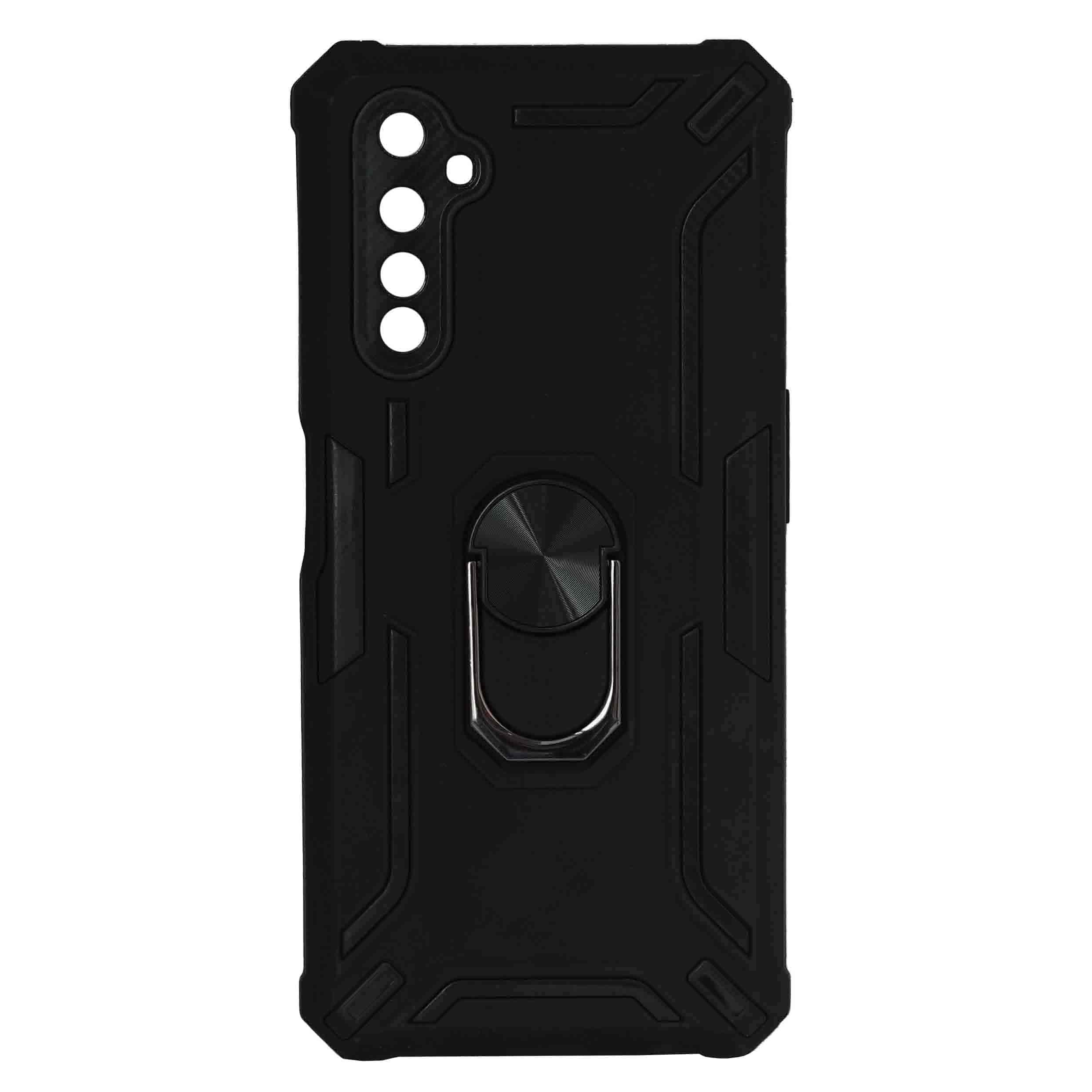 Oppo Realme 6 Armor Integration Camera protection, Support Magnetic Car Mounts, Stylish Dual Layer Hard PC Back Cover