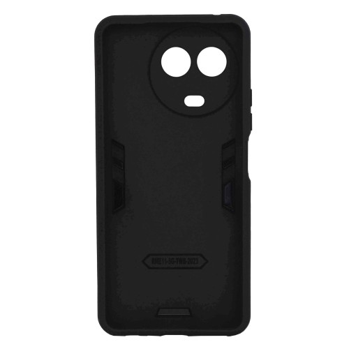 Realme C67 5G Plus Armor Integration Camera protection, Support Magnetic Car Mounts, Stylish Dual Layer Hard PC Back Cover