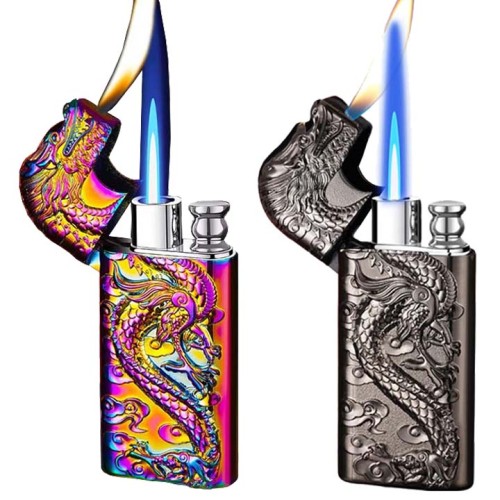 New Double Flame Dragon Lighter