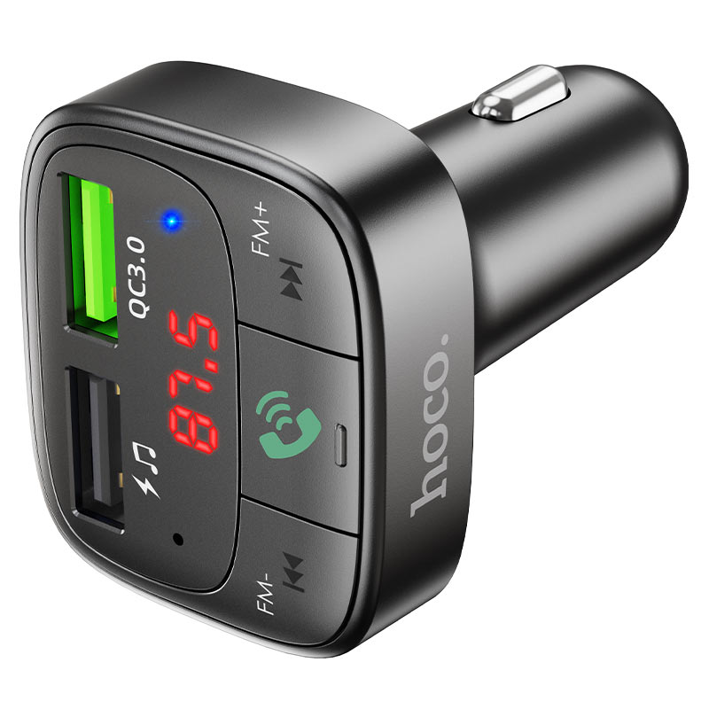 Hoco “E59 Promise” Car Charger  QC3.0 BT FM Transmitter