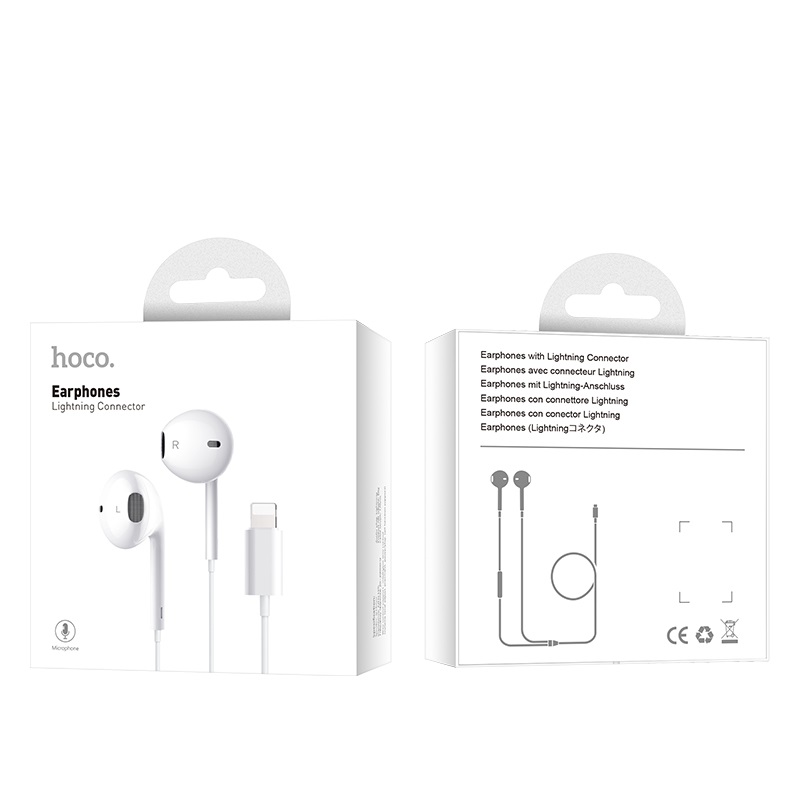 Hoco “L9 Original series” Wired Earphones For Lightning