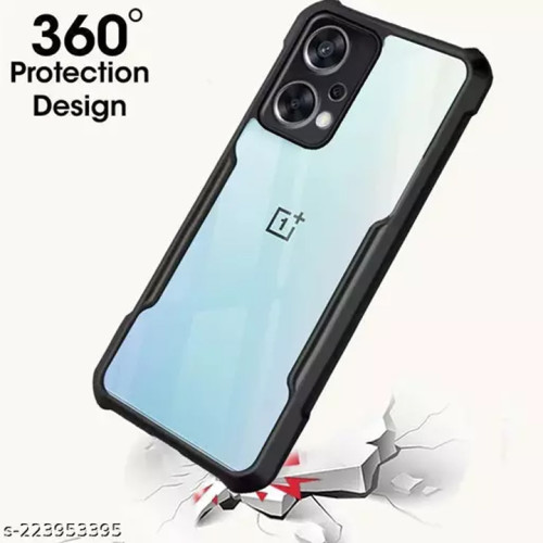 OnePlus Nord CE2 Lite 5G XUNDD Case Integrated Camera Cover, Military Grade Drop Tested, Slim Clear Back With Shockproof Soft TPU Bumper Frame Cover