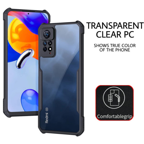 Redmi Mi 11i 5G / Redmi Note 11 Pro / Redmi Note 11 Pro Plus XUNDD Case For  Integrated Camera Protection, Military Grade Drop Tested, Slim Clear Back With Shockproof Soft TPU Bumper Frame Cover