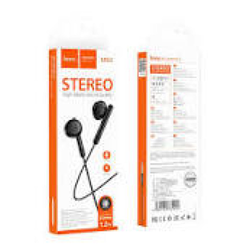 Hoco M93 Wire Controlled Earphone With Mic (Black)