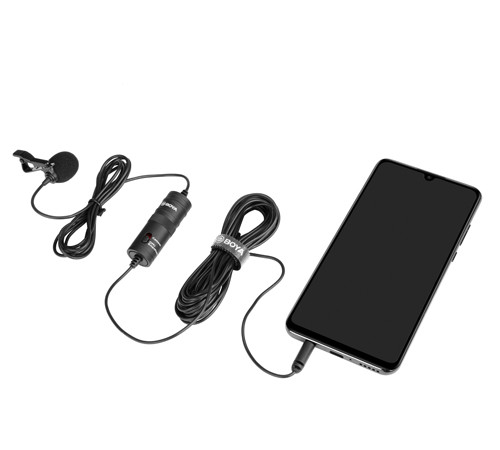 BOYA BY-M1 Omni Directional Lavalier Microphone-BOYA