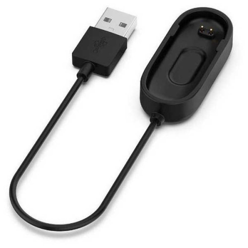 Cable USB Charger For Xiaomi mi band 4 Smart Watch- Black