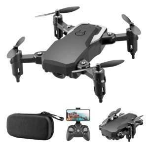 LF606 Wifi FPV Foldable RC Drone with 4K HD Camera Follow Altitude Hold 3D Flips Headless RC Helicopter Mini Aircraft Kid's Toys