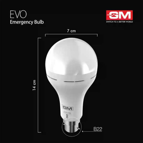 GM EVO Emergency Bulb 9W