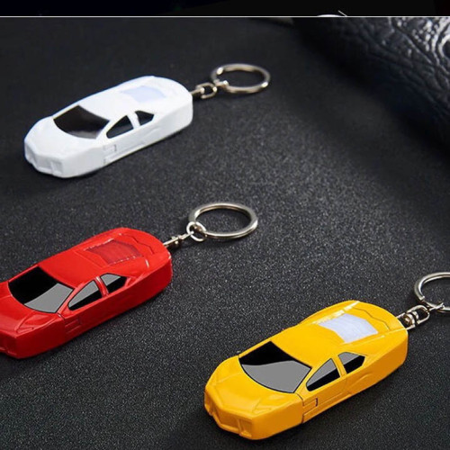 Outdoor Car Keychain, Blue Flame, Windproof, Creative, Observant, Exquisite Small Lighter Gifts