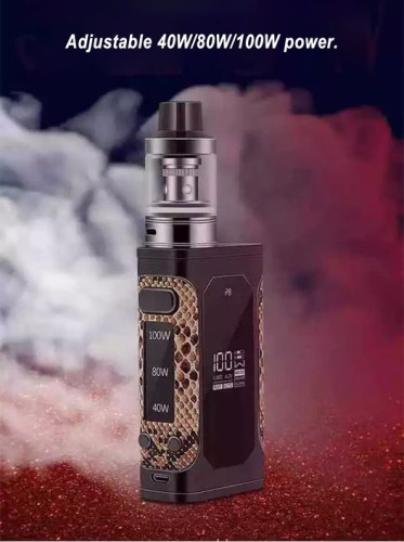 F8 Electric Cigaratte Vape_Black_Kits 40-100W