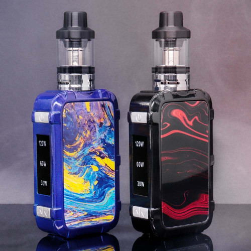 P10 120W Vape kit Huge Vapor 1800mah Build In Battery Box Mod With 3.0ml Tank Electronic Cigarette Kit Vaper Vape Pen Vaporizer