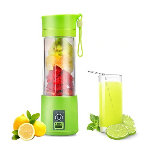 Portable And Rechargeable Battery Juice Blender-Color May Vary